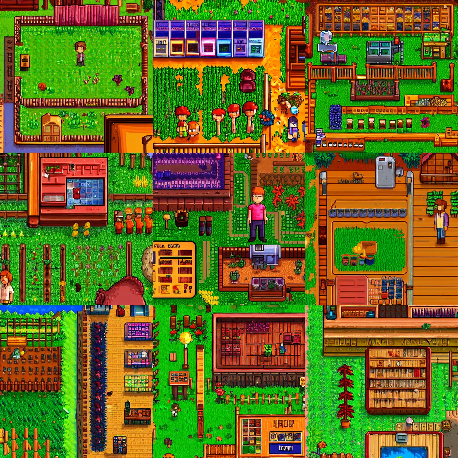 Prompt: dexter morgan as stardew valley style, detailed, colorful