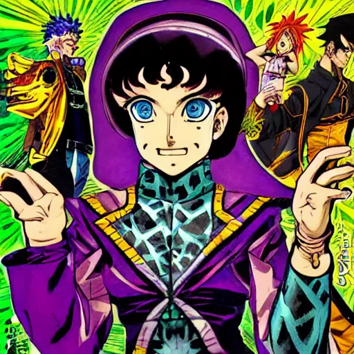 Is Jojo's Bizarre Adventure the only anime/manga with an artstyle