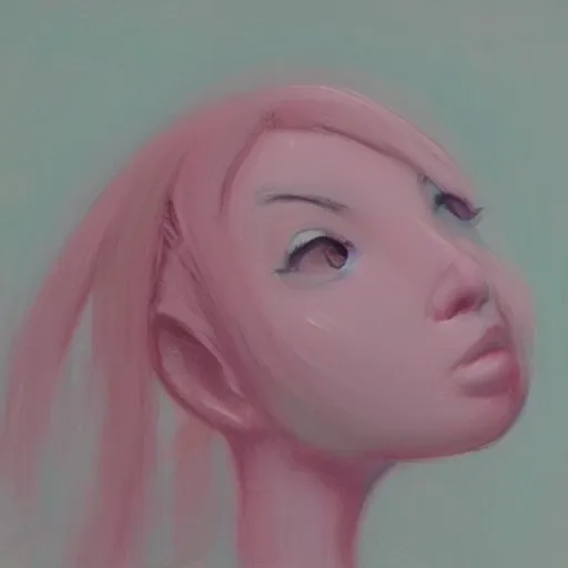 Image similar to soft, pink, trending on artstation