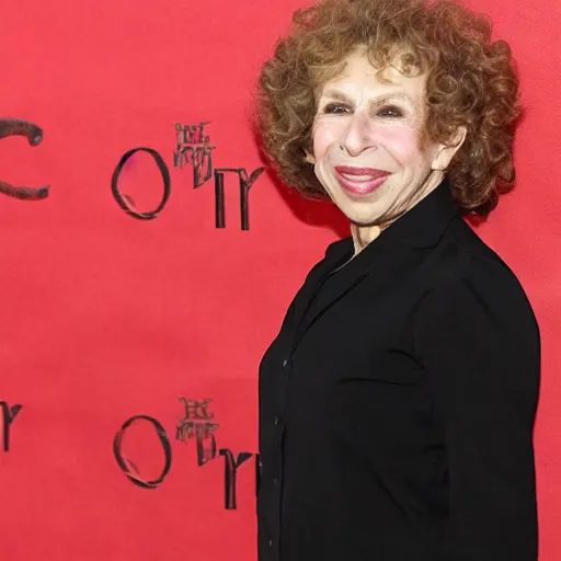 Prompt: rhea perlman as black widow