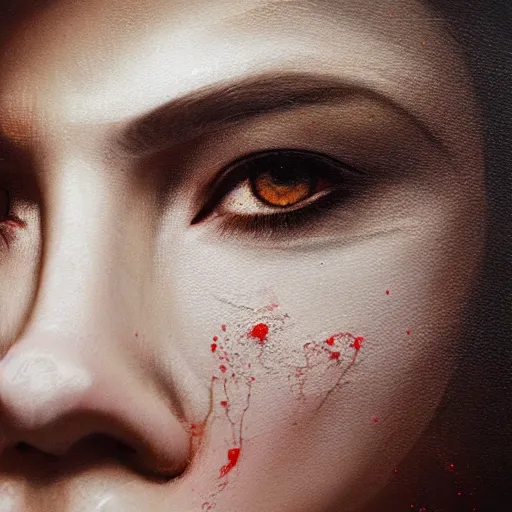 Prompt: hyperrealistic mixed media painting of alphabet, perfect facial symmetry, dim volumetric cinematic lighting, 8 k octane beautiful render, post - processing, portrait, extremely hyper - detailed, intricate, epic composition, brown eyes, highly detailed realistic eyes, masterpiece, trending on artstation, very very detailed,