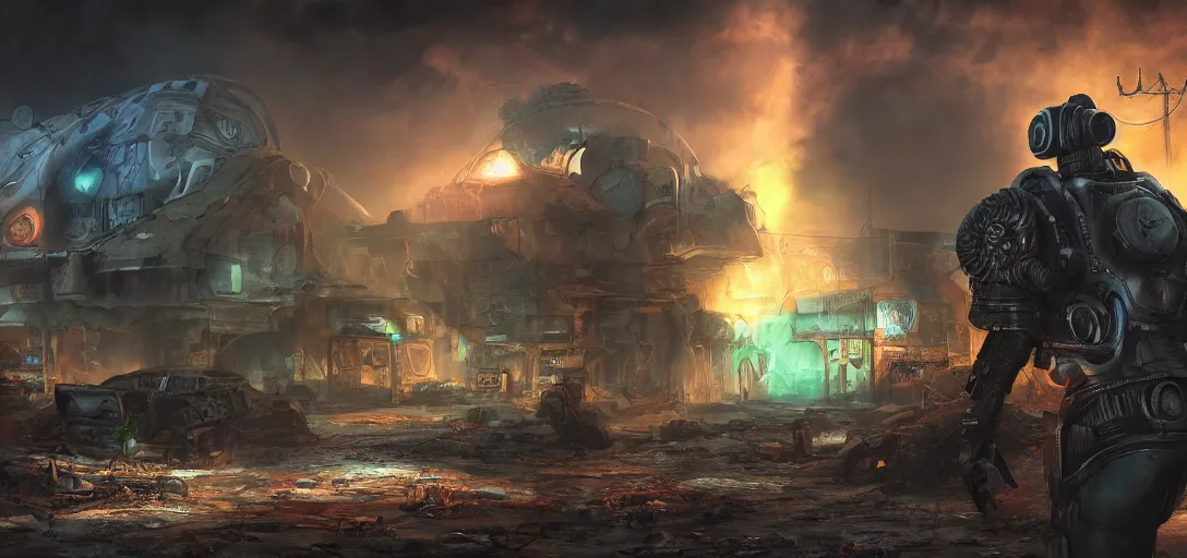 Fallout: New Vegas locations concept art  Fallout new vegas, Fallout  concept art, Fallout wallpaper