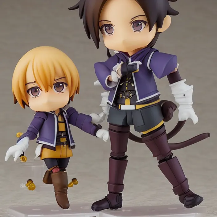 Prompt: Lazlo Cravensworth, An anime Nendoroid of Lazlo Cravensworth, figurine, detailed product photo