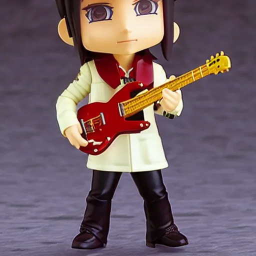 Prompt: steve vai as nendoroid, kodak film