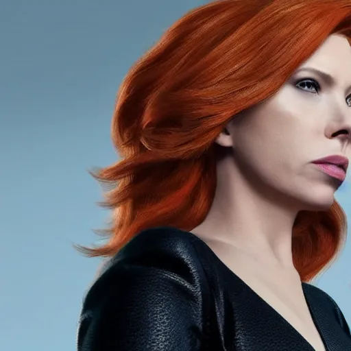 Prompt: Donald Trump cast as Black Widow, still from marvel movie, hyperrealistic, 8k, Octane Render,