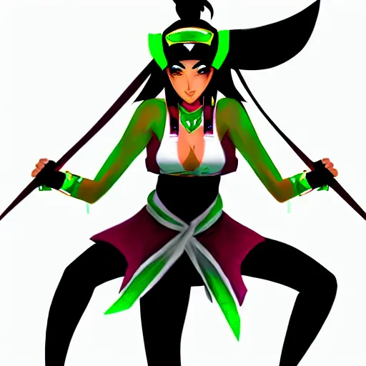 Image similar to Digital Drawing of Akali