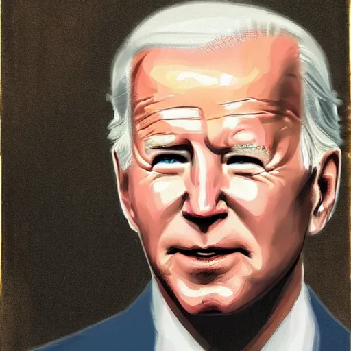 Prompt: taylor swift as joe biden by lya repin by simon stalenberg, photorealistic, expressionism,