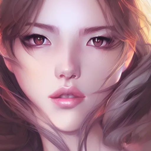 portrait of a beautiful woman by artgerm, sakimichan, | Stable ...