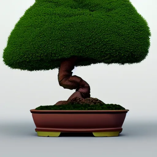 Image similar to bonsai tree but minimalistic 2 d concept art by frank stella gilleard james, whalen tom, colorful, vray, trending on artstation, minimalism