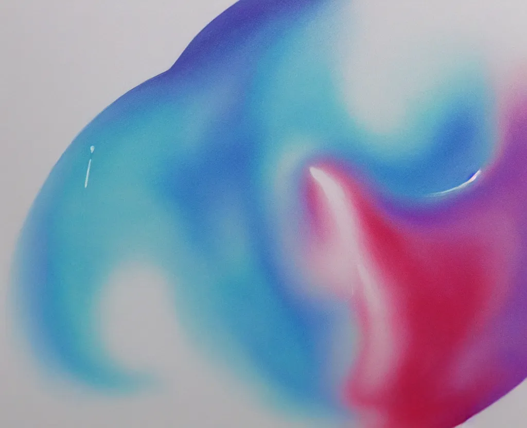 Image similar to beautiful matte airbrush of a glossy water drop dripping on a white background, inspired by 8 0's airbrush illustrations, art by pater sato