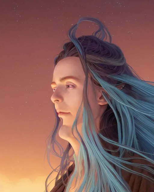 Prompt: highly detailed surreal vfx portrait of a female mage with long brown flowing hair and blue cape discovering a grand library, stephen bliss, unreal engine, greg rutkowski, loish, rhads, beeple, makoto shinkai and lois van baarle, ilya kuvshinov, rossdraws, tom bagshaw, alphonse mucha, global illumination, detailed and intricate environment