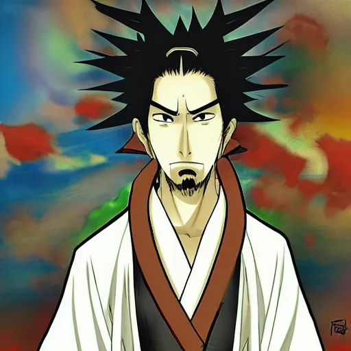 Image similar to samurai champloo by frank rosetta