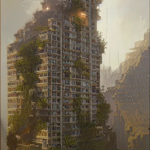 Image similar to A modern appartment built in minecraft, gorgeous, beautiful, intricate, highly detailed, digital painting, artstation, oppressive lighting, concept art, sharp focus, illustration, art by greg rutkowski and alphonse mucha