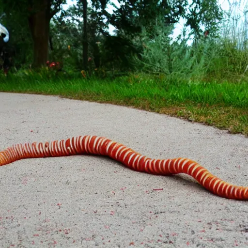Image similar to human worm