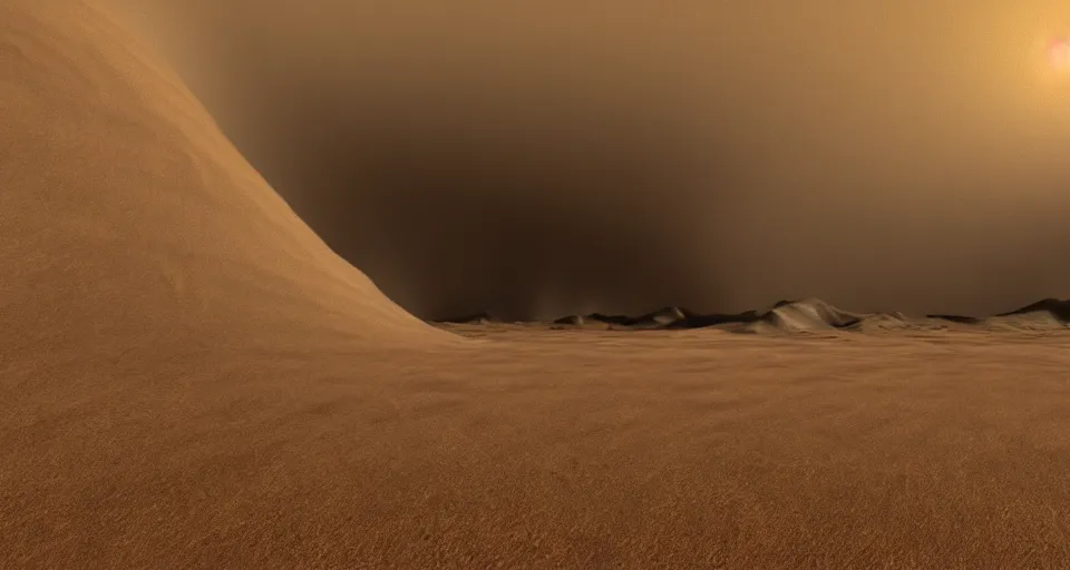 Image similar to a monster that is a tornado of sand over the desert, 4 k, hyper detailed, photorealistic