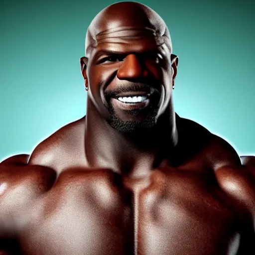 Prompt: pc master race character with the face of terry crews
