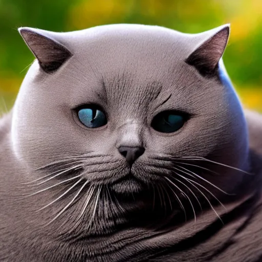 Image similar to cat seal hybrid