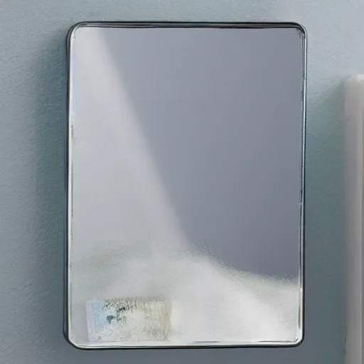 Image similar to A mirror that shows you a alternative universe