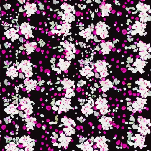 Prompt: cherry blossom pattern