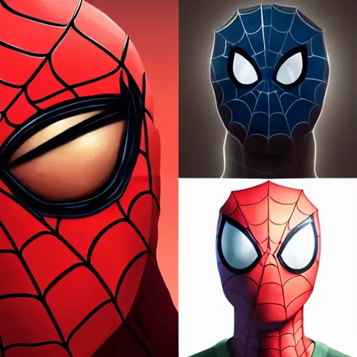 Image similar to face icon stylized minimalist spider - man, loftis, cory behance hd by jesper ejsing, by rhads, makoto shinkai and lois van baarle, ilya kuvshinov, rossdraws global illumination