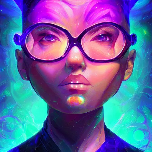 Image similar to skill magic geek inside matrix deepdream radiating a glowing aura stuff loot legends stylized digital illustration video game icon artstation lois van baarle, ilya kuvshinov, rossdraws,