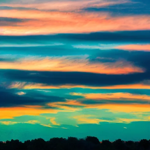Image similar to color clouds while sunset.