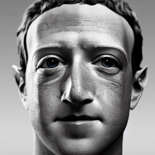 Image similar to Mark Zuckerberg as a lizard, scaled skin, dead eyes, hollow expression, pale skin, portrait, high resolution photograph, 4k