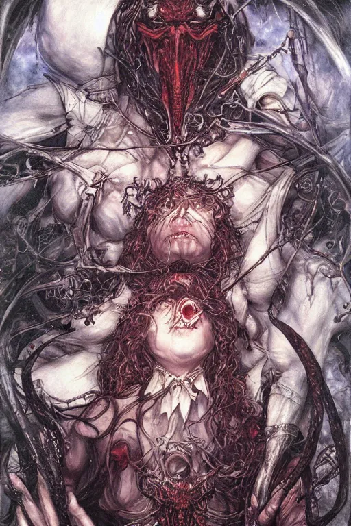 Prompt: yawgmoth by ayami kojima