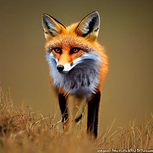 Image similar to wild fox , wildlife photography by Paul Nicklen, perfect lighting