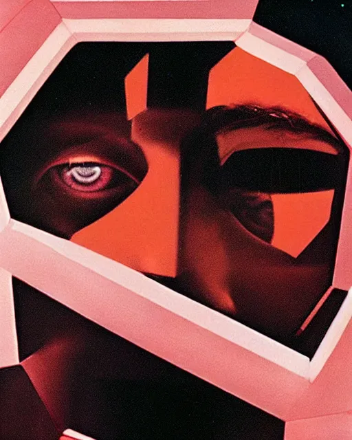 Prompt: 2001: A Space Odyssey film poster. 1968