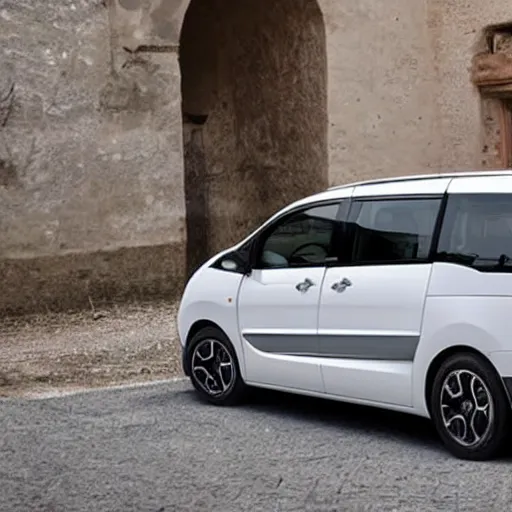Image similar to First picture of new Bugati Minivan - the Dolgo (2023) getty 35mm