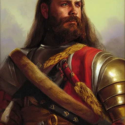 Prompt: spanish conquistador portrait, by Jesper Justin Gerard