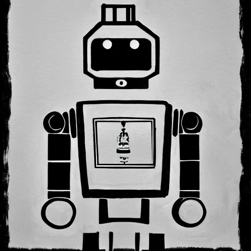 Prompt: portrait of a robot