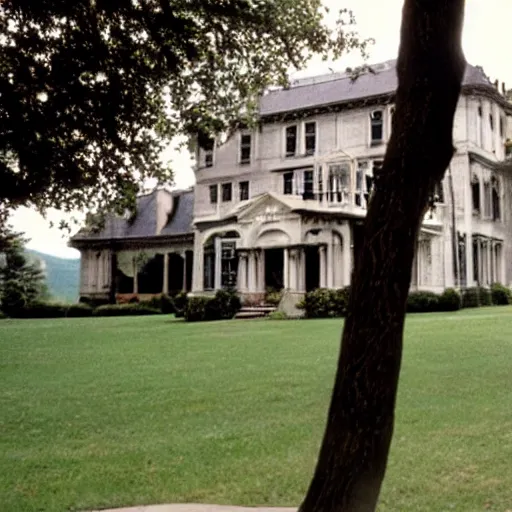 Prompt: film still of lake joseph kevin o leary house, in American Psycho