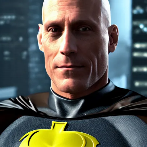 Image similar to Johnny sins as Batman 4K quality super realistic photorealism