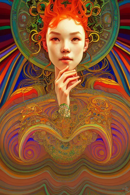 Image similar to psychedelic mushroom, highly detailed, digital painting, artstation, sharp focus, illustration, art by tan zi and ayanamikodon and alphonse mucha and wlop