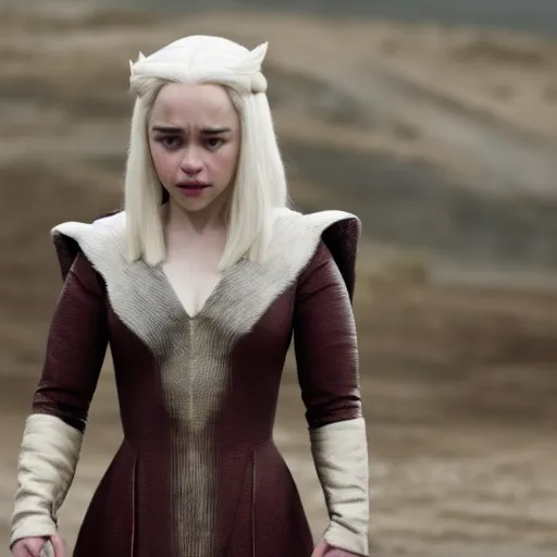 Prompt: movie still of emilia clarke as jynx in the real - life adoption of pokemon