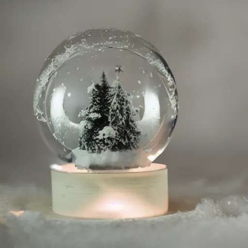 Prompt: a snow globe containing the universe falling down a bottomless pit lights pulse by in the infinite void as the snow globe falls at ever increasing speeds
