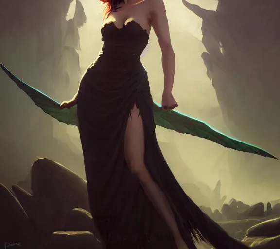 Image similar to morrigan aenslandcasting magic, a charming succubus, strapless dress, fantasy, d & d, by greg rutkowski and raymond swanland, sharp focus, trending on artstation, 8 k realistic digital art, cryengine, symmetric, sharp focus, concept art, frostbite 3 engine