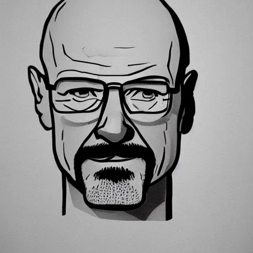 Prompt: Walter White in the art style of a kid's cartoon