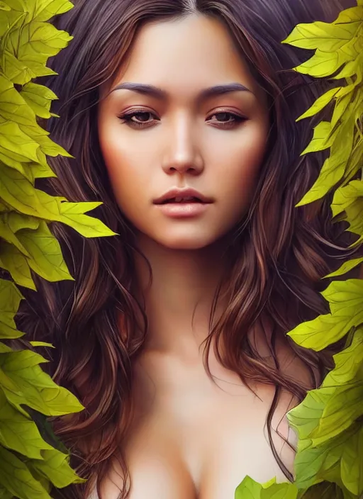 Prompt: photo of a gorgeous female in the style of stefan kostic, realistic, half body shot, sharp focus, 8 k high definition, insanely detailed, intricate, elegant, art by stanley lau and artgerm, extreme bokeh foliage, separation from background