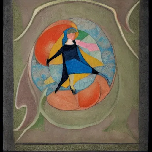 Image similar to forbidding low poly, grey by phoebe anna traquair, by noelle stevenson. a beautiful mixed mediart. you cannot see the future. you cannot change the past. all of life consists of running into darkness.