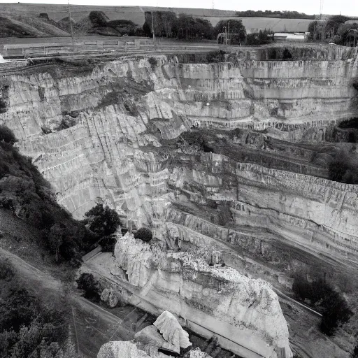 Image similar to limestone quarry in vastmanland, photo