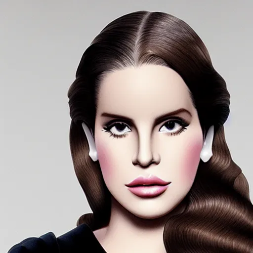 Image similar to Lana del rey in a hand cream commercial, photorealistic, detailed, studio