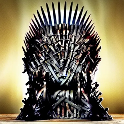Prompt: The Iron Throne, Game of Thrones