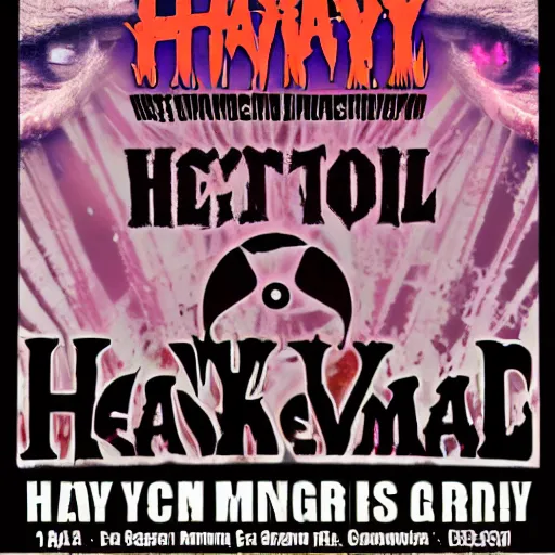 Image similar to heavy metal concert in purgatory