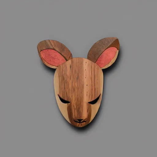 Image similar to lamb cult wooden mask