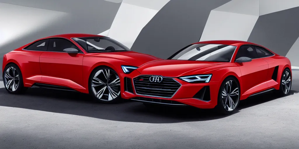 Prompt: “2022 Audi coupe 100”