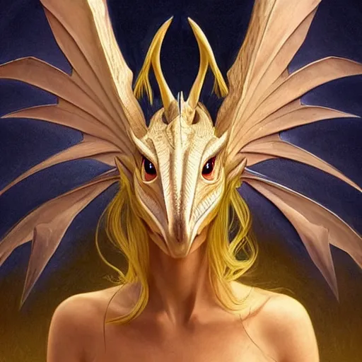 Image similar to Perfectly-centered portrait-photograph of a Winged Dragon, lifelike, super highly detailed, professional digital painting, artstation, concept art, smooth, sharp focus, extreme illustration, Unreal Engine 5, Photorealism, HD quality, 8k resolution, cinema 4d, 3D, beautiful, cinematic, art by artgerm and greg rutkowski and alphonse mucha and loish and WLOP