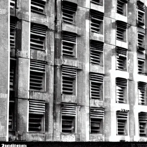 Image similar to 1971 England, Soviet England, brutalist buildings, cinematic